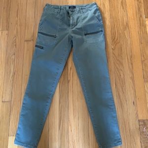 Lucky Brand army green cargo jeans